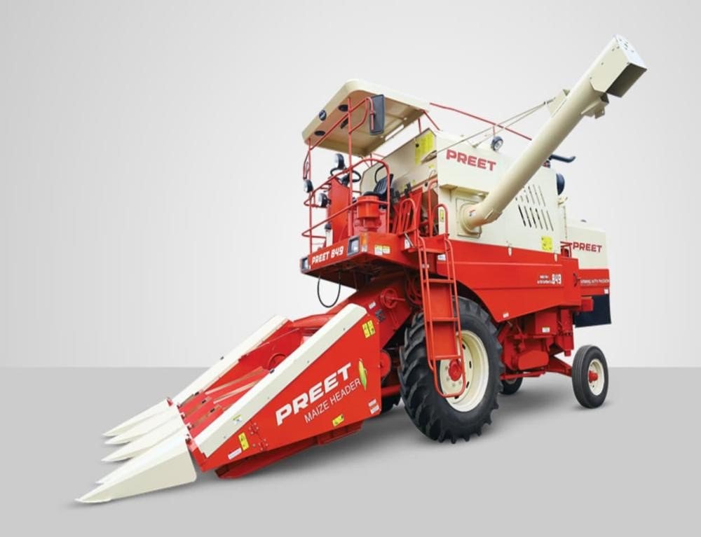 Preet 987 combine harvester